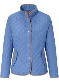 Basler, Damen Steppjacke, Himmelblau / Hellbraun