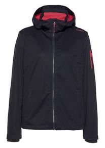 CMP, Damen Softshelljacke, Marine / Neonpink