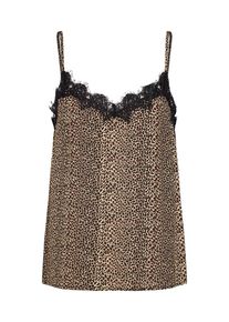 Object, Damen Top, Braun / Schwarz