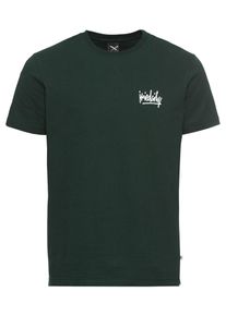 Iriedaily, Herren T-Shirt 'Tagg Tee', Tanne