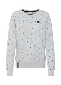 Naketano, Damen Sweatshirt, Blau / Graumeliert