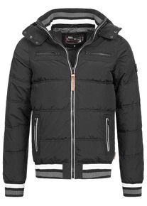 INDICODE JEANS, Herren Bomberjacke ' Marlon ', Schwarz