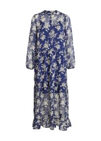 Vila, Damen Kleid, Navy / Weiß