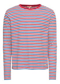Armor lux, Herren Pullover 'Marini&egrave;re ML H&eacute;ritage', Blau / Rot / Naturwei&szlig;