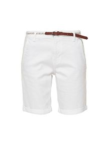 s.Oliver RED LABEL, Damen Bermuda, Beige / Weiß