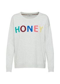 EDC by Esprit, Damen Pullover, Hellgrau / Mischfarben