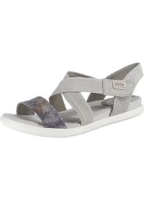 Ecco, Damen Sandalen, Grau / Dunkelgrau