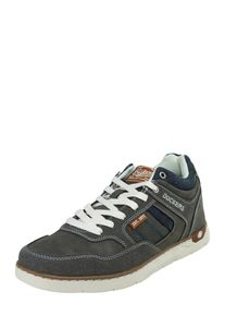 Dockers by Gerli, Herren Sneaker im Leder-Mix, Hellgrau / Dunkelgrau
