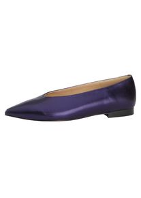 Heine, Damen Ballerina, Indigo