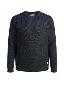 Jack & Jones JACK & JONES, Herren Pullover, Nachtblau / Wei&szlig;