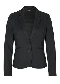 s.Oliver BLACK LABEL, Damen Blazer, Schwarz