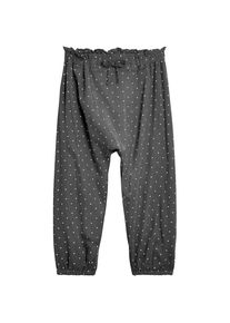 next, Mädchen Stoffhose mit elastischem Bund für Mädchen, Graphit / Weiß