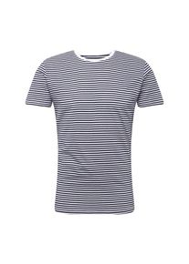 Esprit, Herren Shirt 'OCS F bas strcn', Blau / Weiß