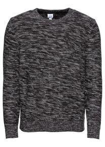 GAP, Herren Pullover 'OLX TXT MARL CREW', Dunkelgrau