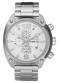 Diesel, Herren Armbanduhr mit Chronograph 'DZ4203', Silbergrau / Silber