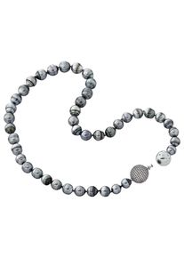 Christ, Damen Kette, Schwarz / Silber