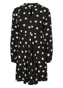 MAMALICIOUS, Damen Gepunktetes Still-Kleid, Schwarz