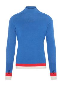 J. Lindeberg J.Lindeberg, Herren Pullover 'Andy', Royalblau / Hellrot / Weiß