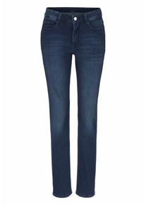MAC, Damen Stretch-Jeans 'Angela Pipe Smart', Blue Denim