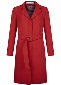Tommy Hilfiger, Damen Mantel 'CARLY VISCOSE BLEND COAT', Rot