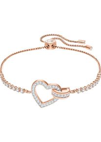 Swarovski, Damen Armband 'Lovely, 5368541', Rosegold / Transparent
