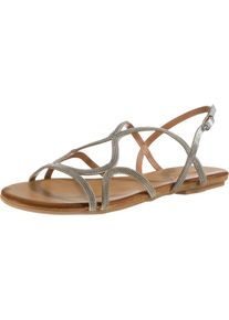 Inuovo, Damen Riemchensandalen, Silber
