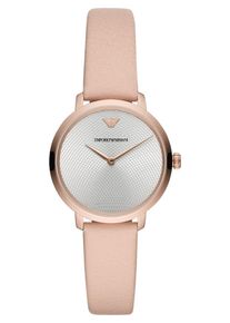 Emporio Armani, Damen uhr, Beige / Silber