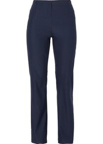 sheego Style, Damen Shaping Hose im Bootcut-Look, Blau