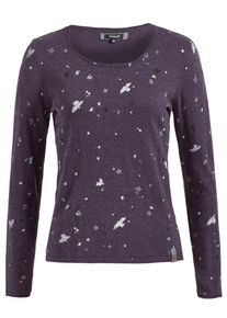 Khujo, Damen Pullover 'AISURA', Lila / Dunkellila