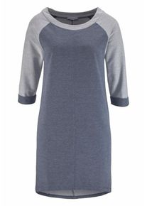 Aniston, Damen Sweatkleid, Taubenblau / Grau