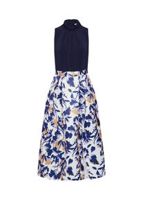 Closet London, Damen Kleid 'Closet Gold', Navy / Weiß