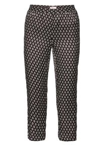 sheego Class, Damen 7/8-Hose, Beige / Braun