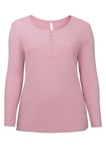 sheego Casual, Damen Basic Shirt, Rosé