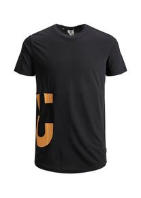 Jack & Jones JACK & JONES, Herren T-Shirt, Schwarzmeliert