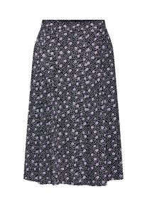 Object, Damen Rock 'OBJMARY MW SKIRT', Blau / Lila