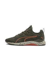Puma, Herren Laufschuhe 'Hybrid Runner Unrest', Oliv / Orange