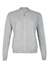 Daniel Hechter, Damen Sportive Sweatjacke, Hellgrau