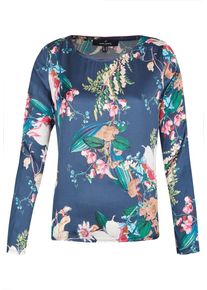 Daniel Hechter, Damen Bluse, Blau / Mischfarben