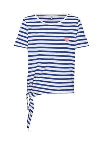 Only, Damen Shirt 'onlfBRAVE', Blau / Weiß