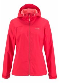 Jack Wolfskin, Damen 'ESSENTIAL STORM JACKET' Funktionsjacke, Cranberry