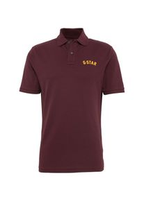 G-Star Raw, Herren Poloshirt, Weinrot