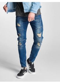 Just Rhyse, Herren Jeanshose Holbox im Slim-Fit-Schnitt, Blau