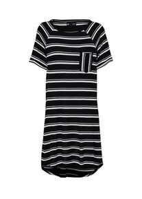 Element, Damen Jerseykleid, Schwarz / Weiß