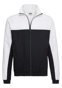 Urban Classics, Herren Übergangsjacke, Schwarz / Weiß