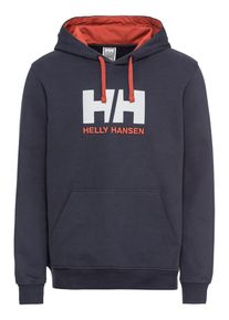 Helly Hansen, Herren Kapuzenpullover 'HH LOGO HOODIE', Blau