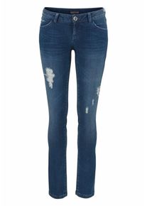 Melrose, Damen Röhrenjeans, Blau