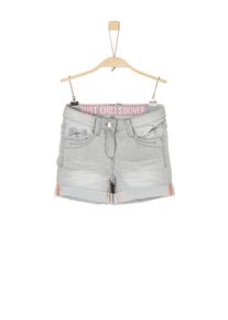 s.Oliver Junior, M&auml;dchen Skinny Suri: Denim-Shorts, Grey Denim