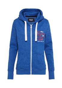 Superdry, Damen Sweatjacke, Blaumeliert
