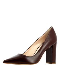 Evita, Damen Pumps, Kastanienbraun