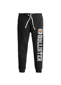 Hollister, Herren Jogginghose 'LUXE TECH', Grau / Mischfarben / Schwarz / Weiß
